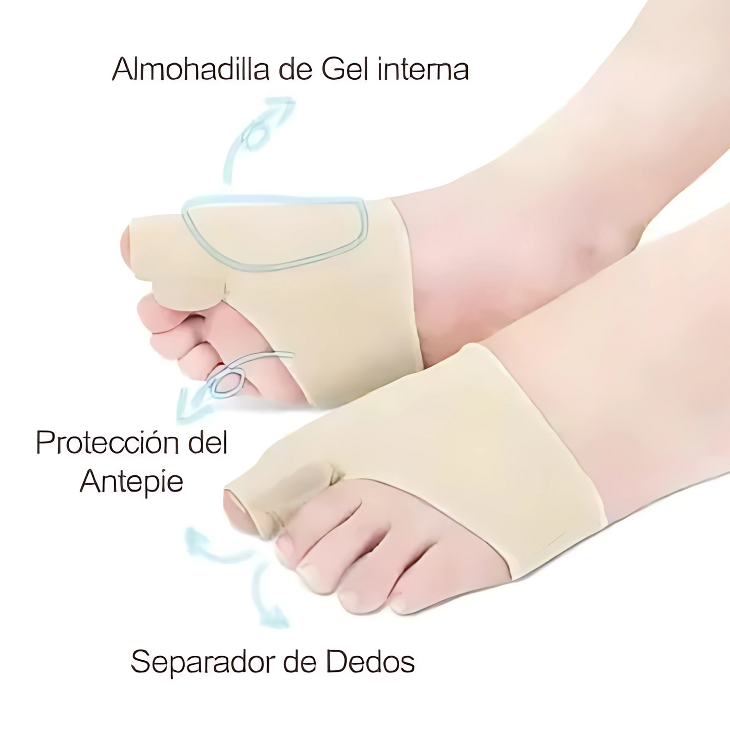 ALIVIA STEP™ - Corrector De Juanetes Con Gel Interno (1 par)
