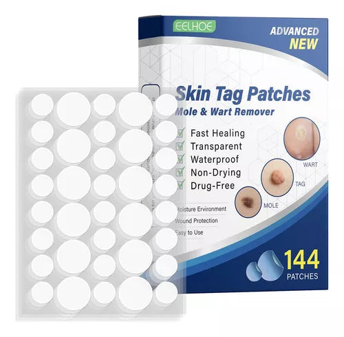 Skin Tag- Parches removedores de verrugas (144 un)