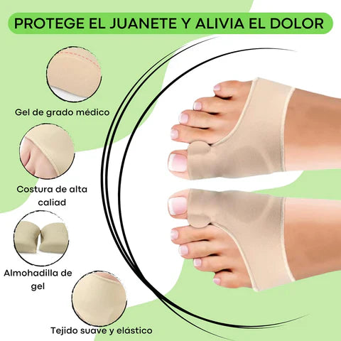 ALIVIA STEP™ - Corrector De Juanetes Con Gel Interno (1 par)