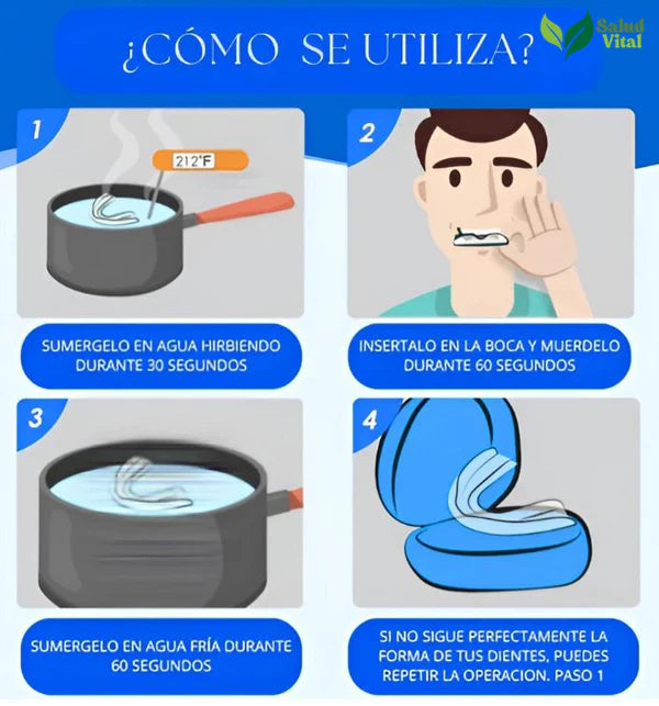 Placa Anti bruxismo adaptable