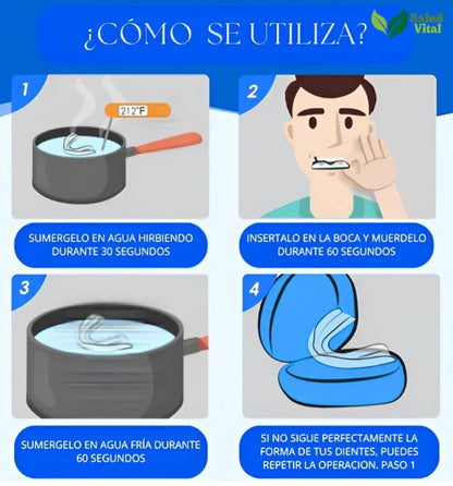 Placa Anti bruxismo adaptable