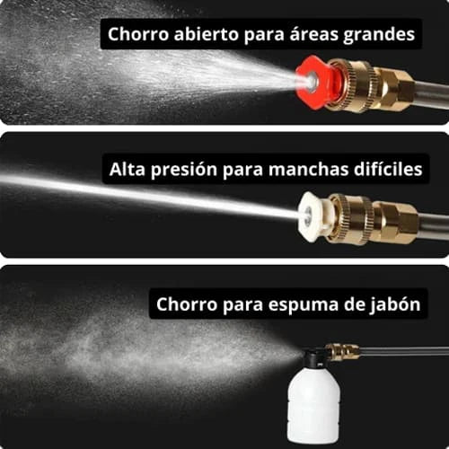 WashPro- Hidrolavadora portátil (2baterías)